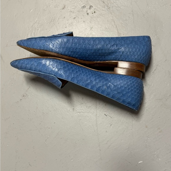 Alexandre Birman Python Pointed Toe Flats - Picture 4 of 9